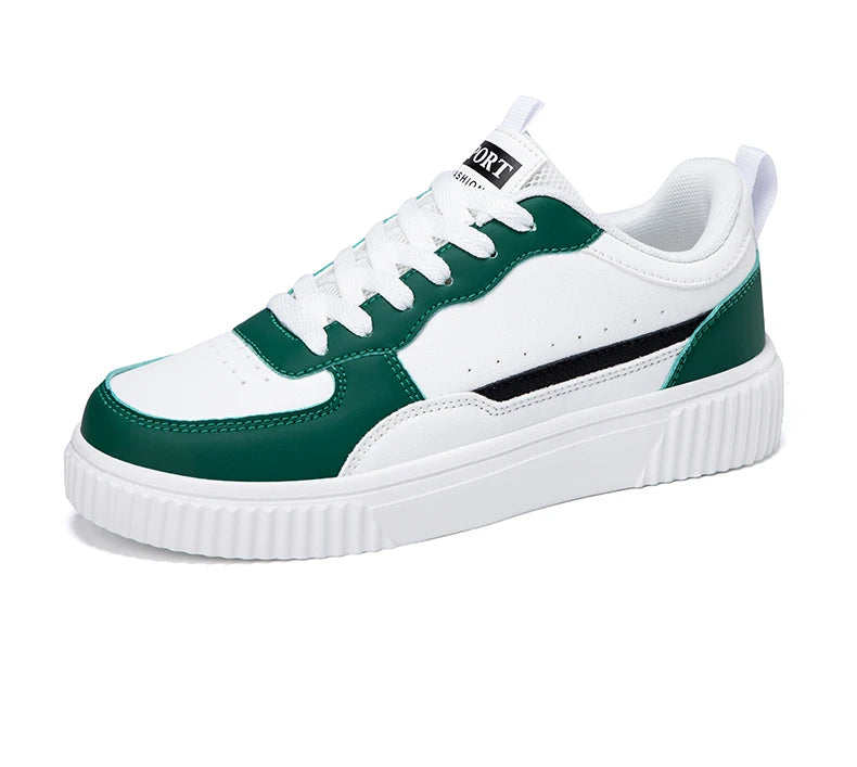 Chaussures décontractées pour femmes, respirantes, plates, baskets blanches, chaussures de sport pour femmes, chaussures de course, de marche en plein air pour hommes