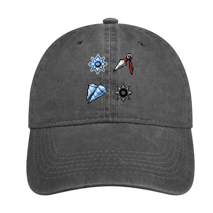 MapleStory Nostalgic Throwing Stars Cowboy Hat Kids Hat Anime Mens Tennis Women'S