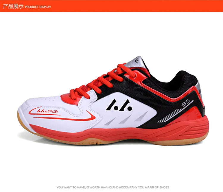 Buty do badmintona Profesjonalne buty turniejowe Męskie i damskie Buty sportowe typu unisex Buty do tenisa Lekkie buty do tenisa stołowego