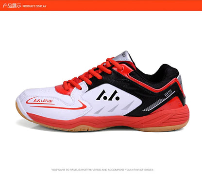 Buty do badmintona Profesjonalne buty turniejowe Męskie i damskie Buty sportowe typu unisex Buty do tenisa Lekkie buty do tenisa stołowego