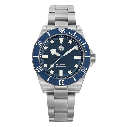  San Martin Grade5 Titanium Watch SN0121TD PT5000/ST2130 Automatic Movement Watch 300M Waterproof Adjustable Clasp Wristwatch
