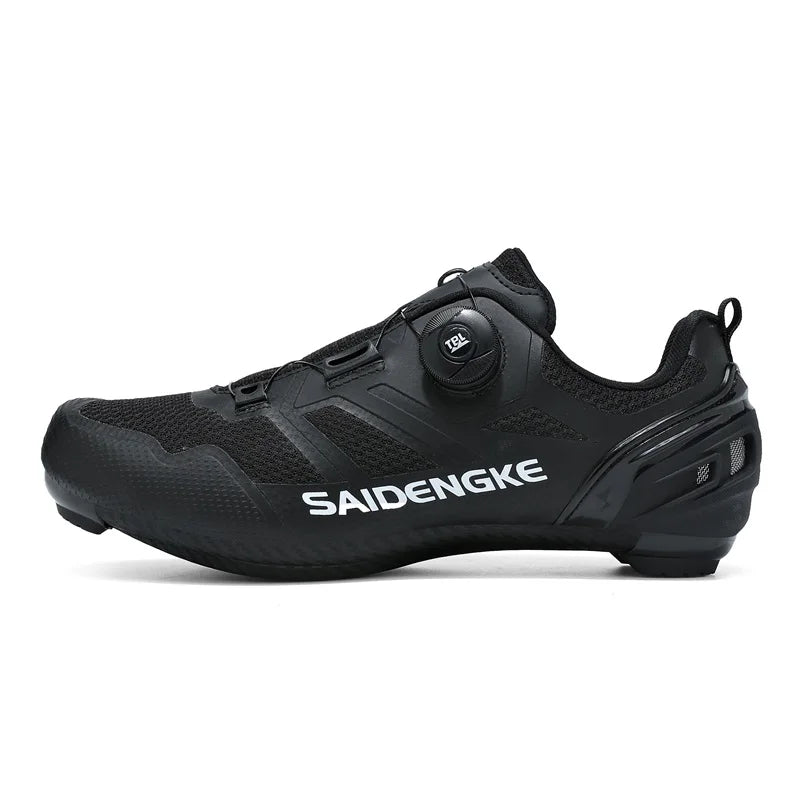 Nouvelles chaussures de cyclisme unisexes, professionnelles, légères, luxueuses, originales, pour route, VTT, course, vélo de mode, vélo de ville, sports de rue