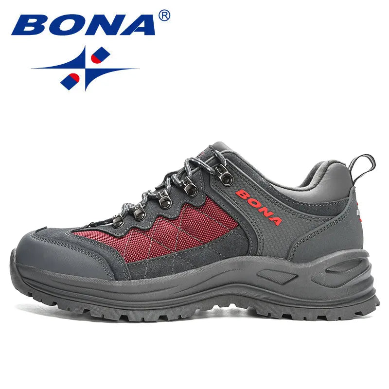 BONA New Designers túracipő, trekking cipő, férfi cipő, férfi túra- és sétálócipő, Mansculino horgász-, kemping- és futócipő