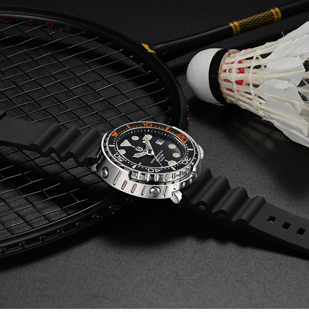 QINGXIYA Sports Men Quartz Watch Silicone Strap Waterproof Luminous Date Wristwatch Mens Military Clock Man Relogio Masculino