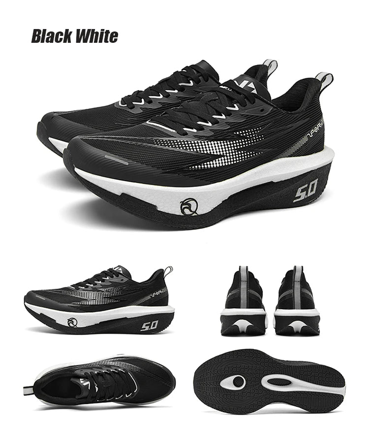 5.0 MIX Carbon Plate Laufschuhe für Damen und Herren – Marathonlauf, stabiler Rückprall, stoßdämpfend, Trainingssneaker