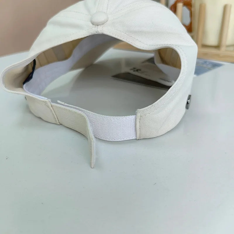 Bows Children Baseball Caps Hollow Empty Top High Ponytail Caps Adjustable Kids summer Sun Hats Boys Girls Hip hop Baseball Hat