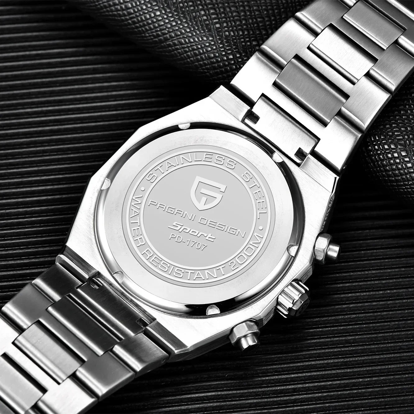 Pagani Design 2026 New VK63 Men's Business Quartz Watch Sapphire Stainless Steel 20Bar Waterproof Sports Chronometer Code Watch