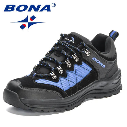 BONA New Designers túracipő, trekking cipő, férfi cipő, férfi túra- és sétálócipő, Mansculino horgász-, kemping- és futócipő