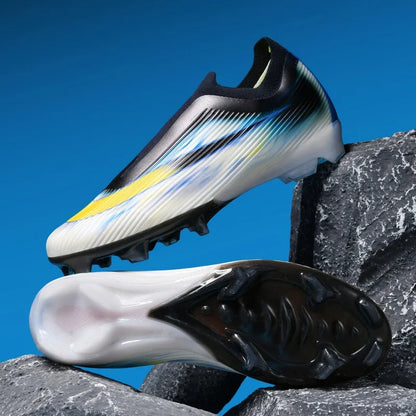 Chaussures de football pour hommes, chaussures de football pour femmes, chaussures de terrain synthétique pour l'extérieur