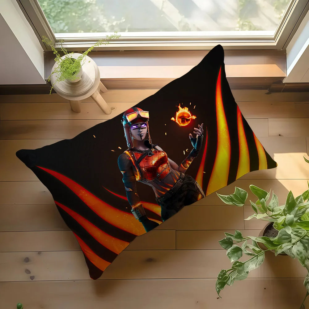 Battle Royale Game Fortnite Cushion Cover Hit Product Sofa Living Room Office Rectangle Pillow Home Coffee Shop Bedding