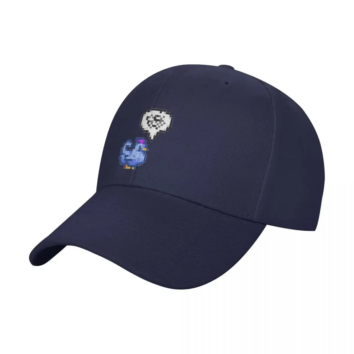 Czapka z daszkiem „Grumpy Blue Chicken” z gry Stardew Valley – zabawne czapki, czapki wędkarskie, luksusowa czapka męska, czapki dla kobiet i mężczyzn