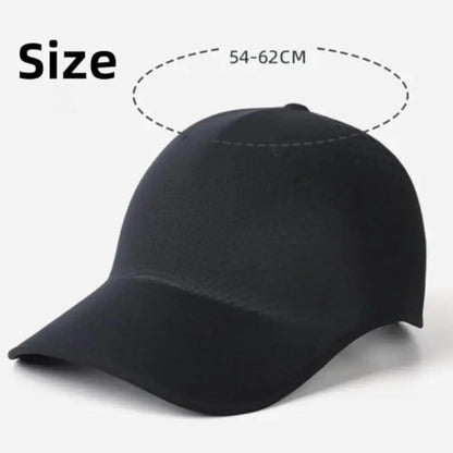 New Design Seamless Baseball Cap Quick Drying Packable Sports Hat Polyester Breathable Outdoor Hat