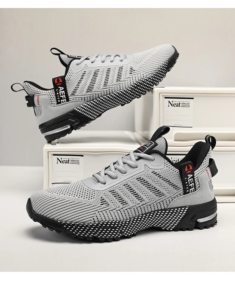 Nouveaux hommes chaussures de course respirant chaussures de sport de plein air baskets légères pour hommes chaussures d'entraînement athlétiques confortables