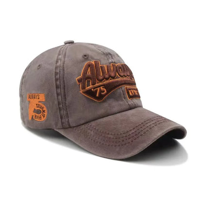 Casquette de baseball respirante en maille de coton délavée, style « old light board caps », pour hommes et femmes, idéale pour le printemps et l'été, modèle pour femmes