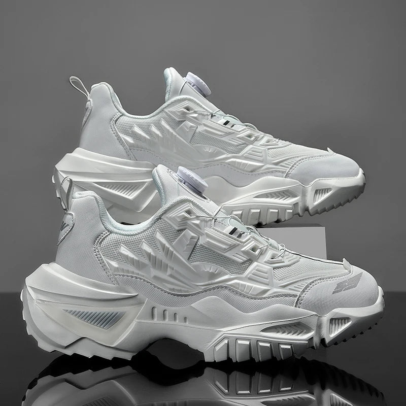 chaussure homme Baskets de luxe pour hommes, chaussures de course respirantes et décontractées, mocassins à la mode