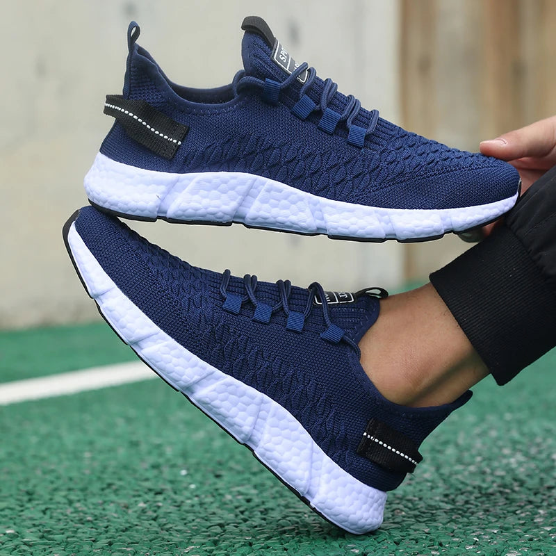 Trendy sportovní móda Pánské tenisky Prodyšné lehké běžecké boty Nové pánské a dámské ležérní tenisky na chůzi Tenis Feminino