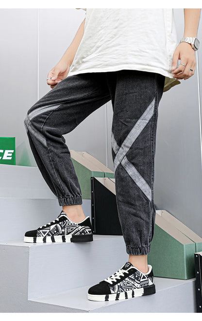 Zapatillas deportivas de running para hombre YRZL de lona con estilo geométrico, zapatillas con cordones para pareja, zapatos de skate para hombre con estampado grafiti moderno
