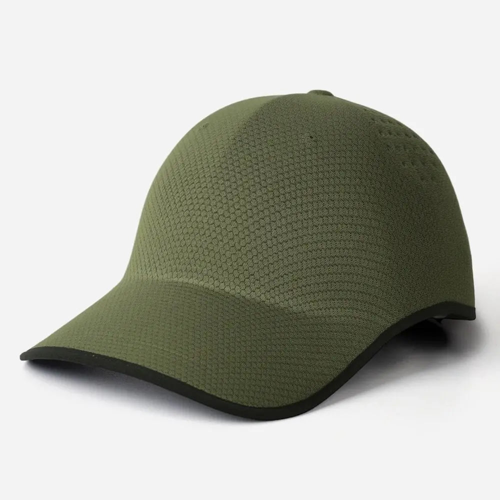 New Design Seamless Baseball Cap Quick Drying Packable Sports Hat Polyester Breathable Outdoor Hat