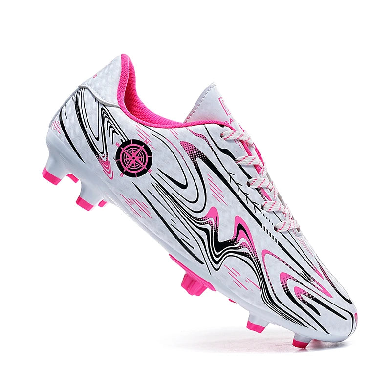 Chaussures de Football basses pour hommes, crampons de Football professionnels pour enfants en plein air, baskets d'entraînement sur gazon de haute qualité, chaussures de Sport, nouvelle collection