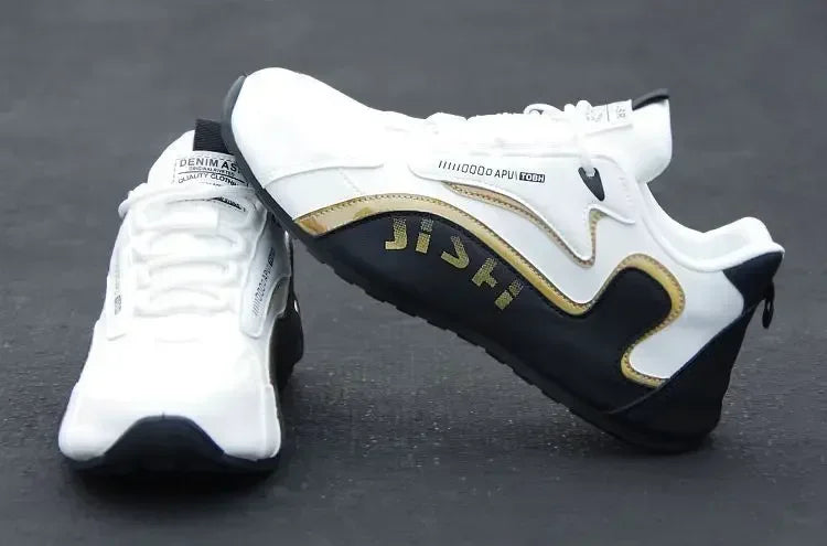 Pánske nepremokavé tenisky z PU kože, ležérna športová obuv, ľahké, priedušné, ploché, neklzkavé tenisky, Zapatillas Hombre
