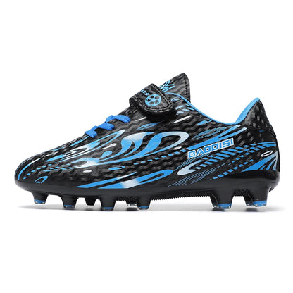 Chaussures de Football professionnelles pour enfants, bottes de terrain de Football d'intérieur pour hommes, chaussures de Football originales TF/AG, crampons de société, entraînement sur gazon rapide