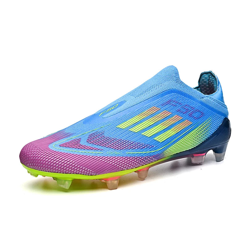 Nouvelles Chaussures de Football pour Hommes, Résistantes au Terrain, Respirantes, de Haute Qualité, Décontractées, Ultralégères, pour l'Extérieur