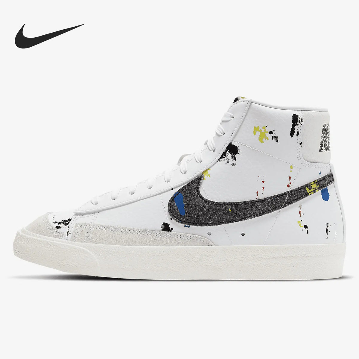 Nike originale, sæsonaktuelle, nye mid-top skateboardsko til mænd og kvinder, sports- og fritidssko DC7331-100