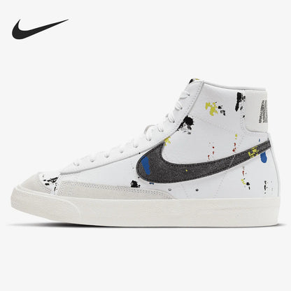 Nike originale, sæsonaktuelle, nye mid-top skateboardsko til mænd og kvinder, sports- og fritidssko DC7331-100