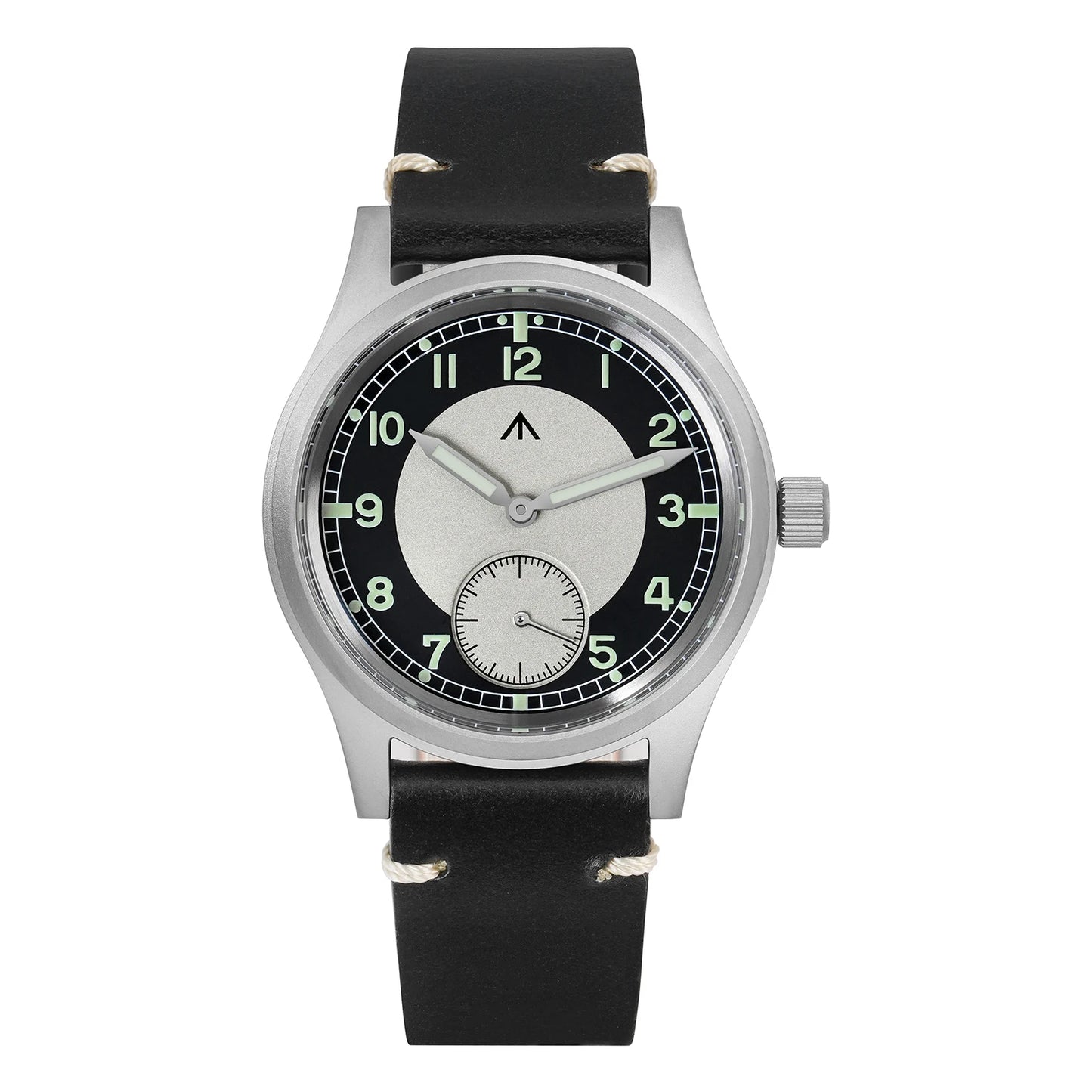 Militado V2 Version Military D12 Watch 36mm AR Sapphire Quartz Movement Watches Waterproof Sub-second Stainless Steel Wristwatch