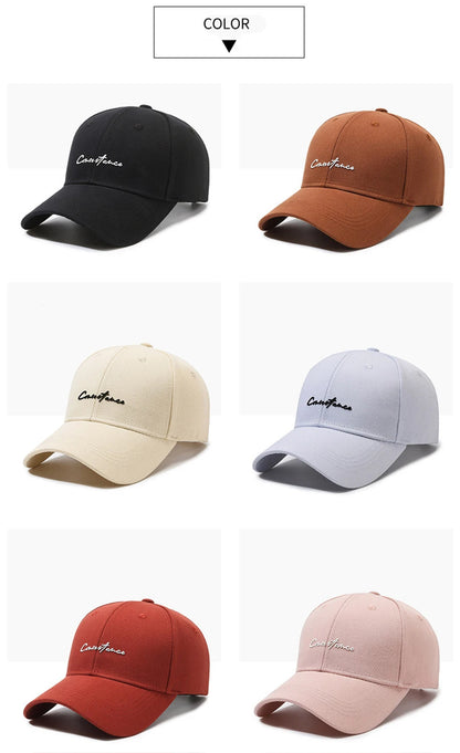 FS Stylish Orange Baseball Cap For Men Women Brand Designer Hats Small Letter Hip Hop Caps Street Trucker Hat Casquette Homme