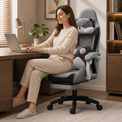 AOLIVIYA Gaming Chair Live Streaming Game Seat Adjustable Reclining Computer Ergonomic Long Sitting Internet Cafe Swivel