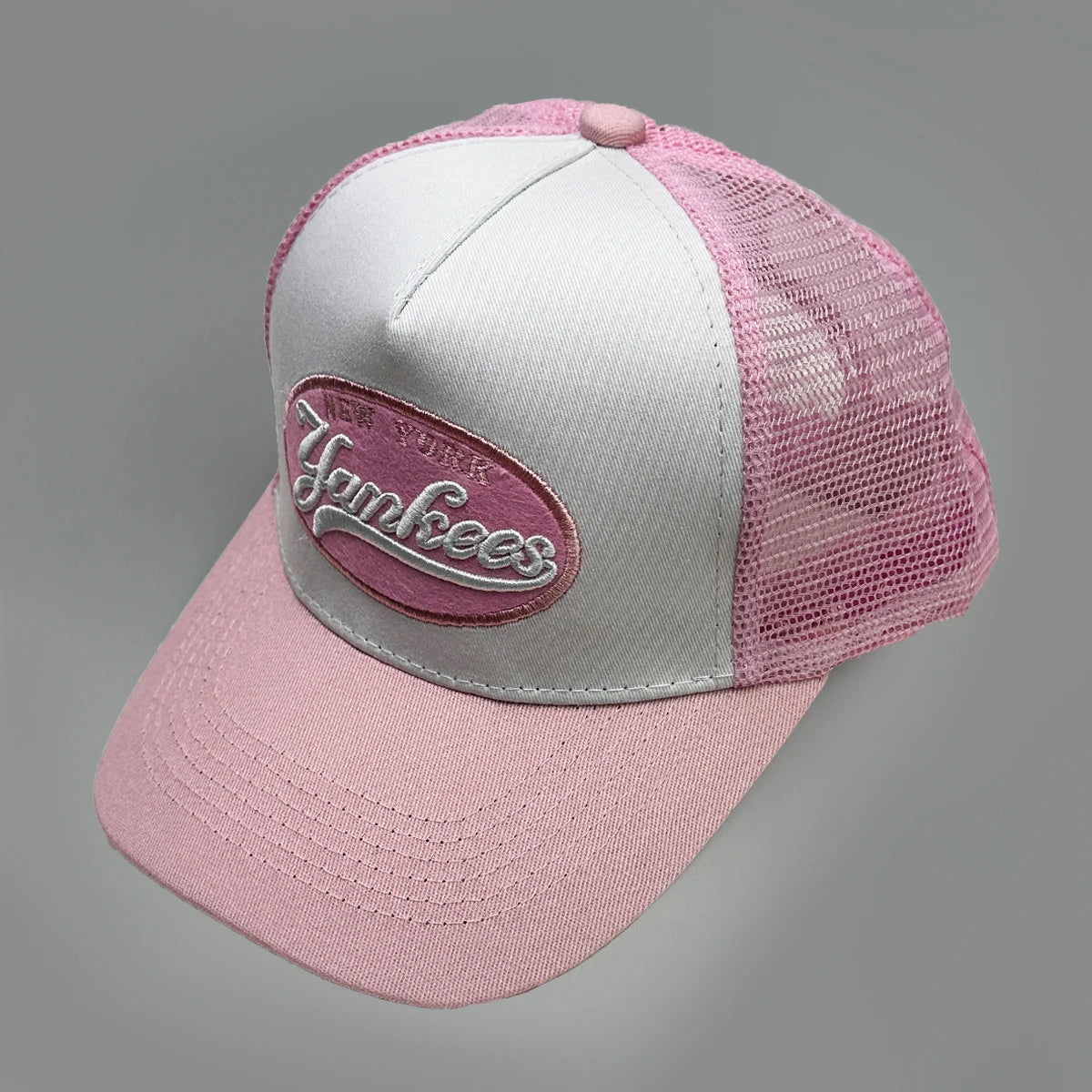 Embroidered Fresh Fruit Letters Baseball Hats New Unisex Color Block Sunshade Casual Breathable Versatile Fashion Trucker Caps