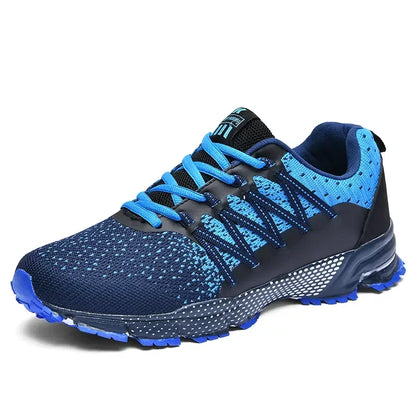 2025 Thick Soled Sports Shoes Youth Mesh Breathable Running Shoes Trend Spring Summer Korean Large Black and White Shoes walk