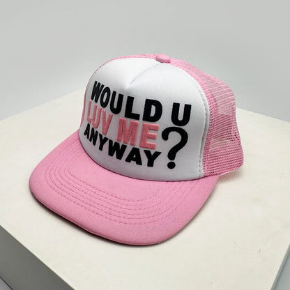 Unisexové bejzbalové čiapky s farebnými blokmi, potlačou písmen a výšivkou, hip-hopové, priedušné, zo sieťoviny, slnečné, streetové, truckerové, univerzálne