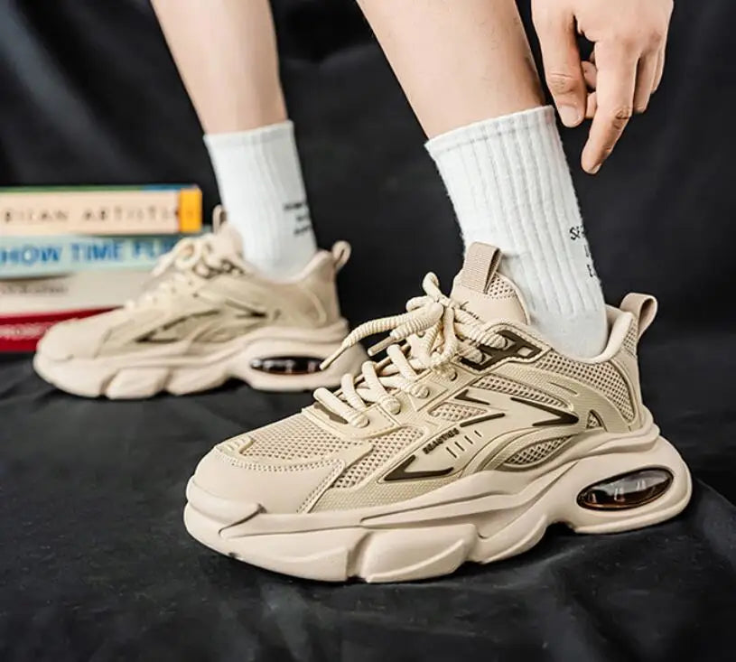 Men Sports Running Shoes Outdoor Walking Soft Casual Sneakers Fashion Designer Waterproof Men's Tennis Masculina 588