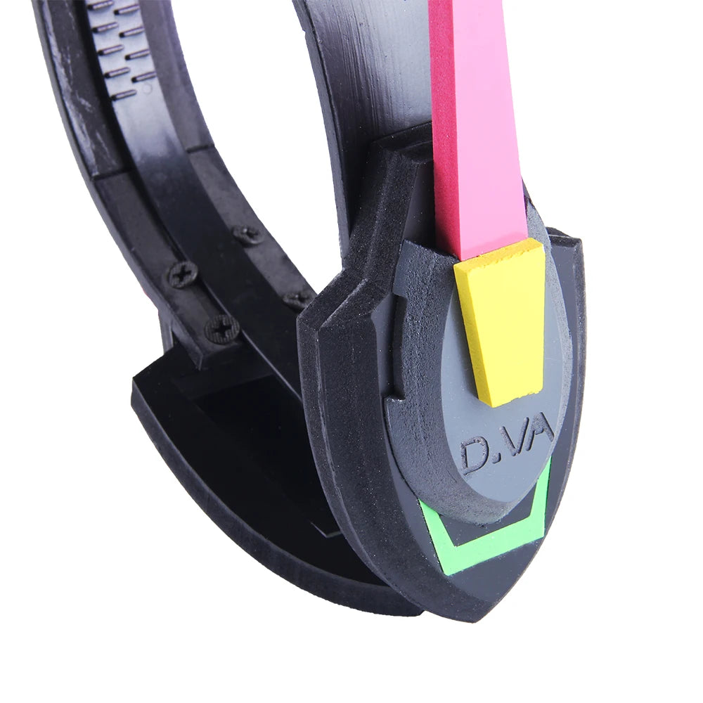 Jogo Overwatch D.Va Auricular Arma Hana Song DVA Pistola Arma Adereços de Cosplay Brinquedo para Festa de Natal e Halloween Acessórios de Cosplay