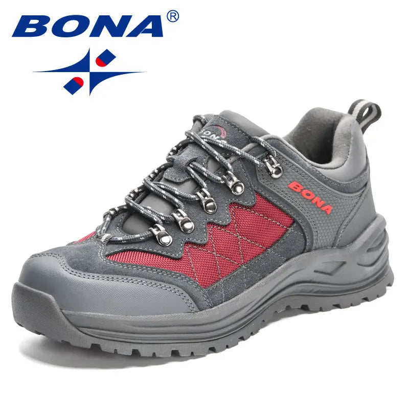 BONA New Designers túracipő, trekking cipő, férfi cipő, férfi túra- és sétálócipő, Mansculino horgász-, kemping- és futócipő