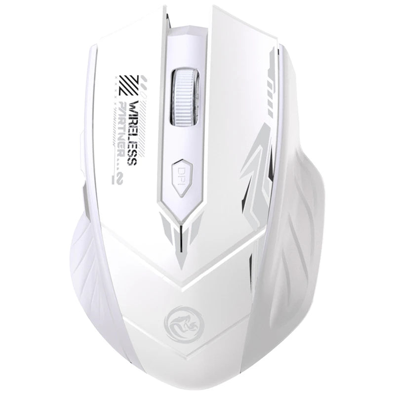 Wireless Gaming Mouse Dual Mode Bluetooth 2.4G DPI Adjustable Type-C Rechargeable Silent Ergonomic Mouse Durable Battery