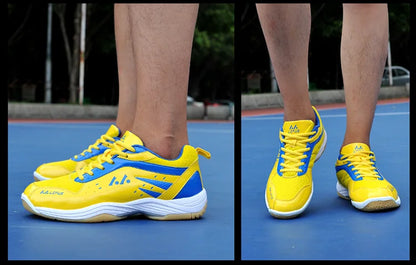 Buty do badmintona Profesjonalne buty turniejowe Męskie i damskie Buty sportowe typu unisex Buty do tenisa Lekkie buty do tenisa stołowego