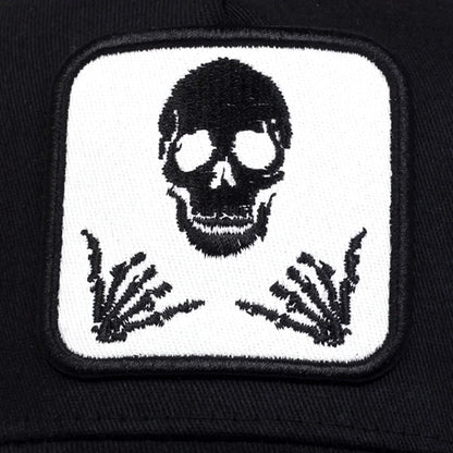 Unisex Personality Embroidery Baseball Net Caps Adjustable Casual Hats Spring and Summer Outdoor Sunscreen Hat