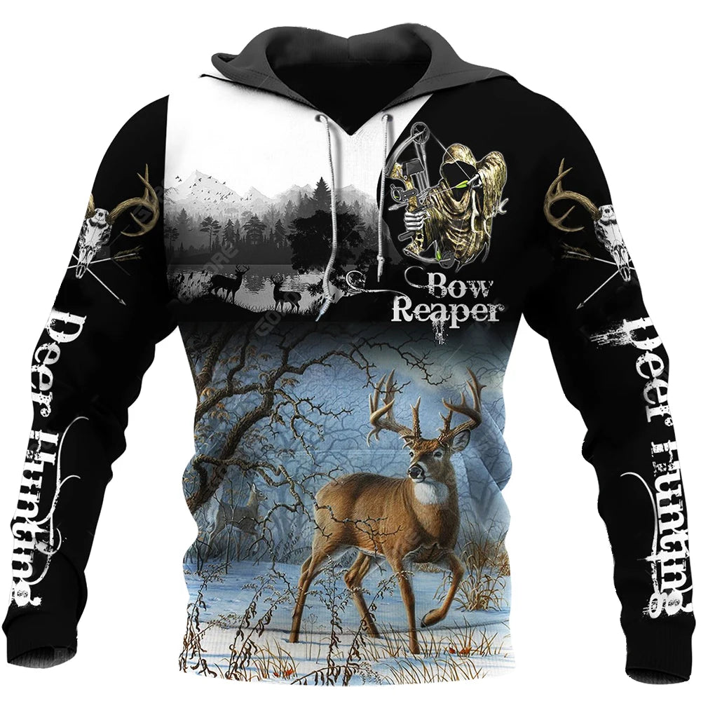 Sweatshirt com Capuz Lobo 3D Estampado, Estilo Europeu e Americano, Pullover Casual de Manga Comprida com Personalidade Animal, Modelo Popular