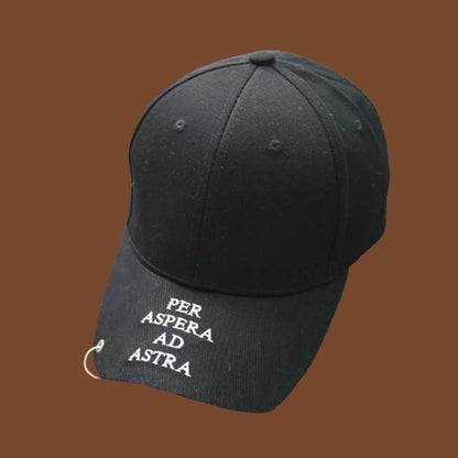 Kobiety Mężczyźni Hip Hop K-pop Czapka baseballowa typu snapback Jednolita kolorystyka z pierścieniem Sport Taniec Podróże Miłośnik Czapka dla taty Czapki Streetwear Regulowana