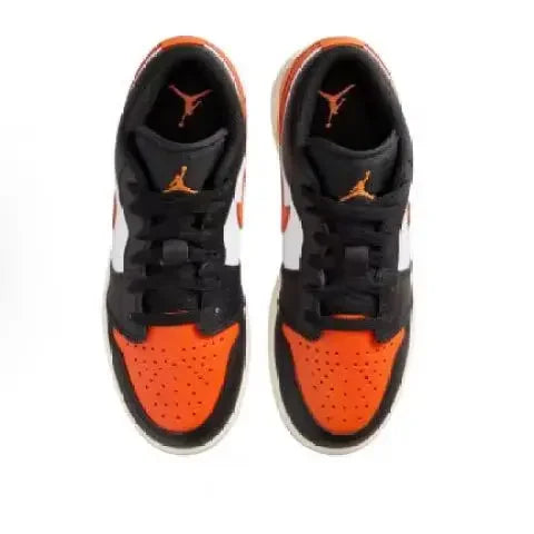 NIKE/Nike, chaussures de basketball à tige basse, modèle AJ1, chaussures de sport rétro pour hommes et femmes, chaussures de skate confortables et décontractées, 553560-081.