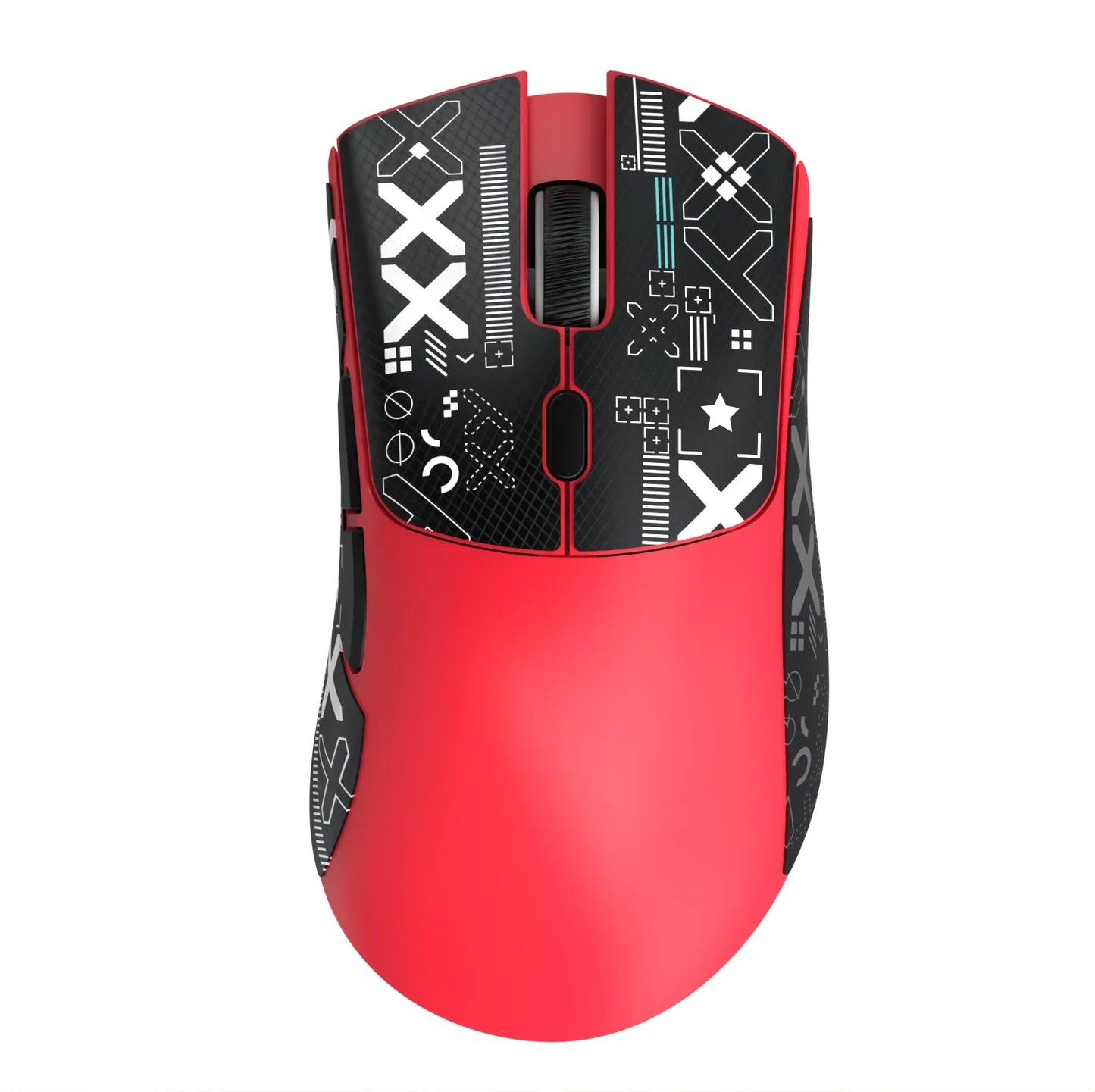 Ratón gaming inalámbrico Attack Shark R1 trimodo 2.4G Bluetooth con cable, 18K DPI, 1000Hz, sensor PAW3311, 59g, ligero y recargable