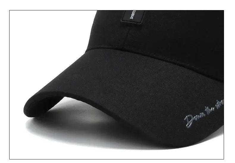 Hat Men's Spring and Autumn Caps, Middle-Aged and Elderly Hats, Four Seasons Casual Sunshade, Men's Baseball Caps