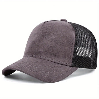New Summer Mesh Baseball Cap Women Men Letter Patch Snapback Hat Casual Breathable Unisex Street Hip Hop Trucker Caps