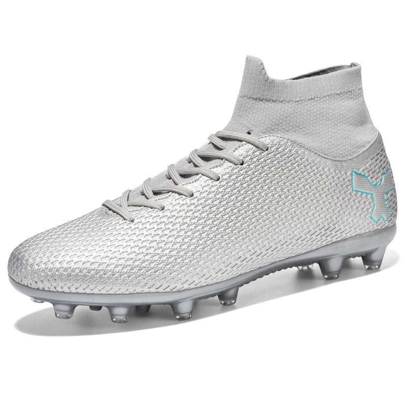 Chaussures de football pour hommes, modèle original, résistantes, pour terrain gazonné, crampons, antidérapantes, de haute qualité, confortables, chaussures de football pour activités de plein air.