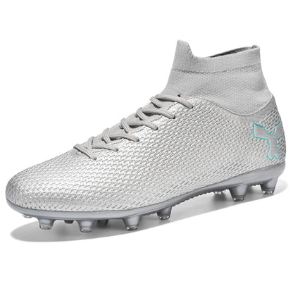 Chaussures de football pour hommes, modèle original, résistantes, pour terrain gazonné, crampons, antidérapantes, de haute qualité, confortables, chaussures de football pour activités de plein air.