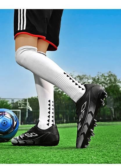 Chaussures de football TF pour hommes, résistantes, décontractées, professionnelles, ultralégères, de qualité supérieure, pour l'entraînement au football