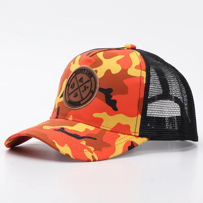 New Summer Mesh Baseball Cap Women Men Letter Patch Snapback Hat Casual Breathable Unisex Street Hip Hop Trucker Caps